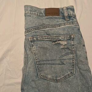 American Eagle ripped boyfriend jeans